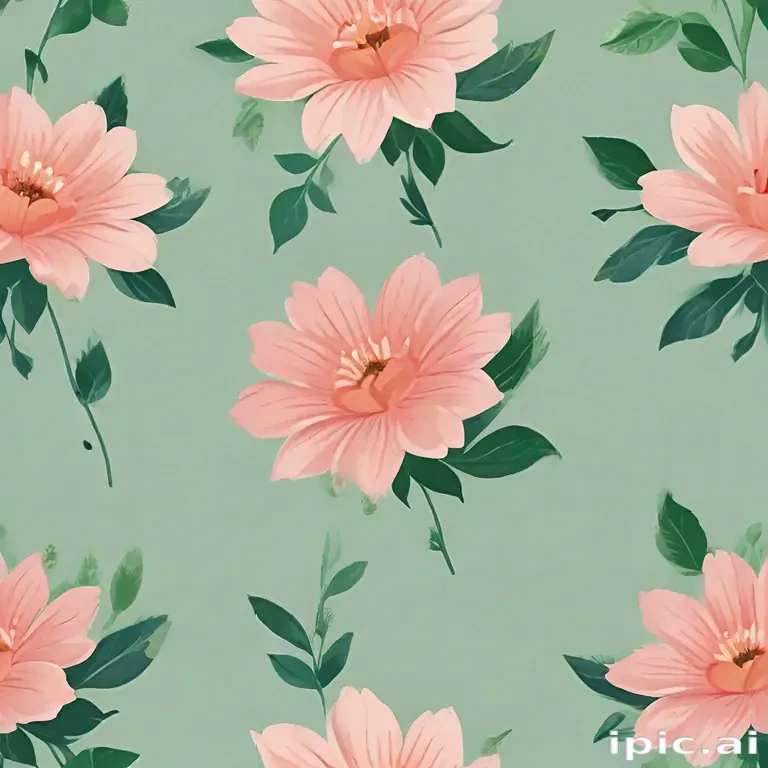 simple flower background