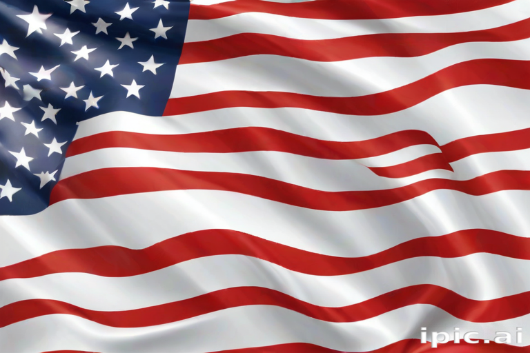 transparent american flag clipart
