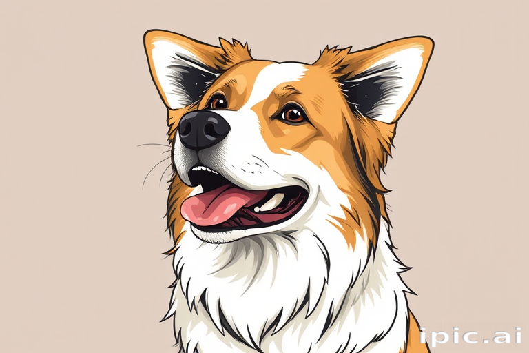 dog illustration