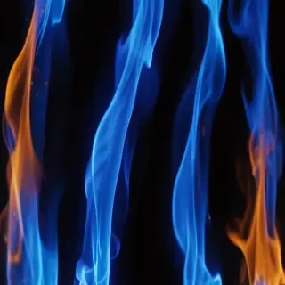 blue flame background