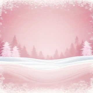 pink winter background