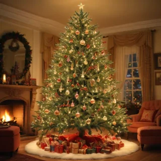 christmas tree wallpaper