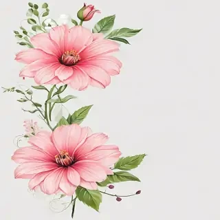 clipart transparent background flowers