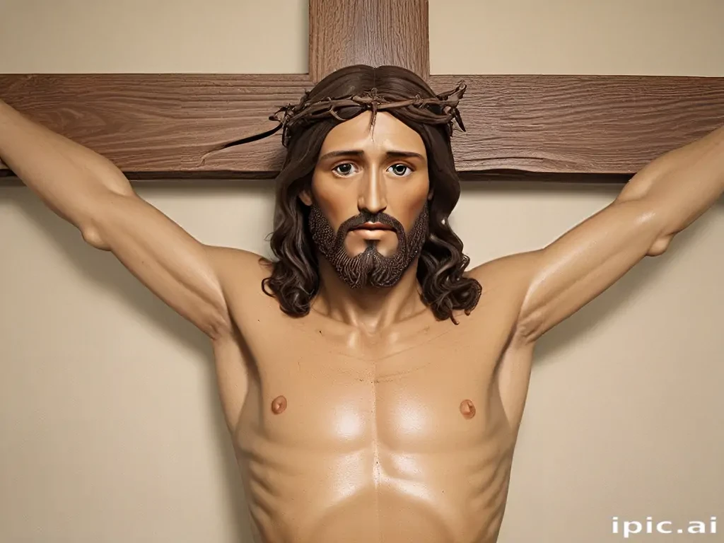 image of jesus on the cross