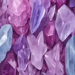 crystals background
