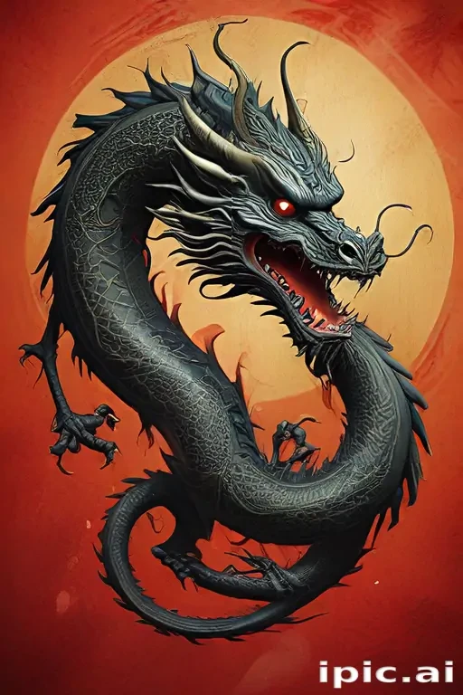 chinese dragon background
