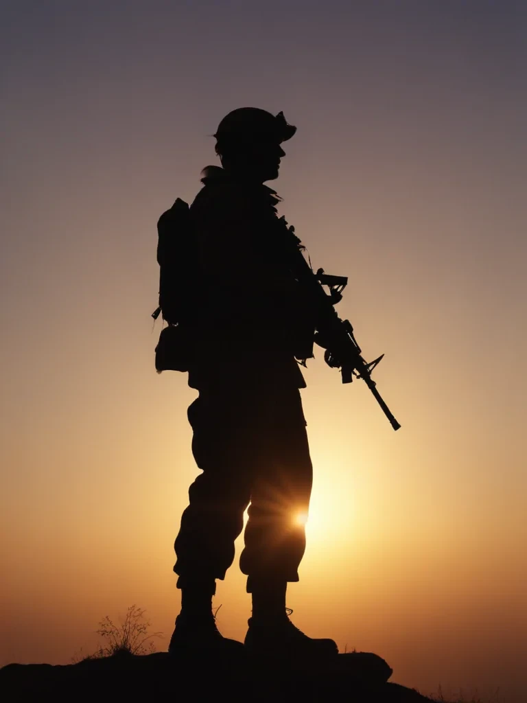 soldier silhouette
