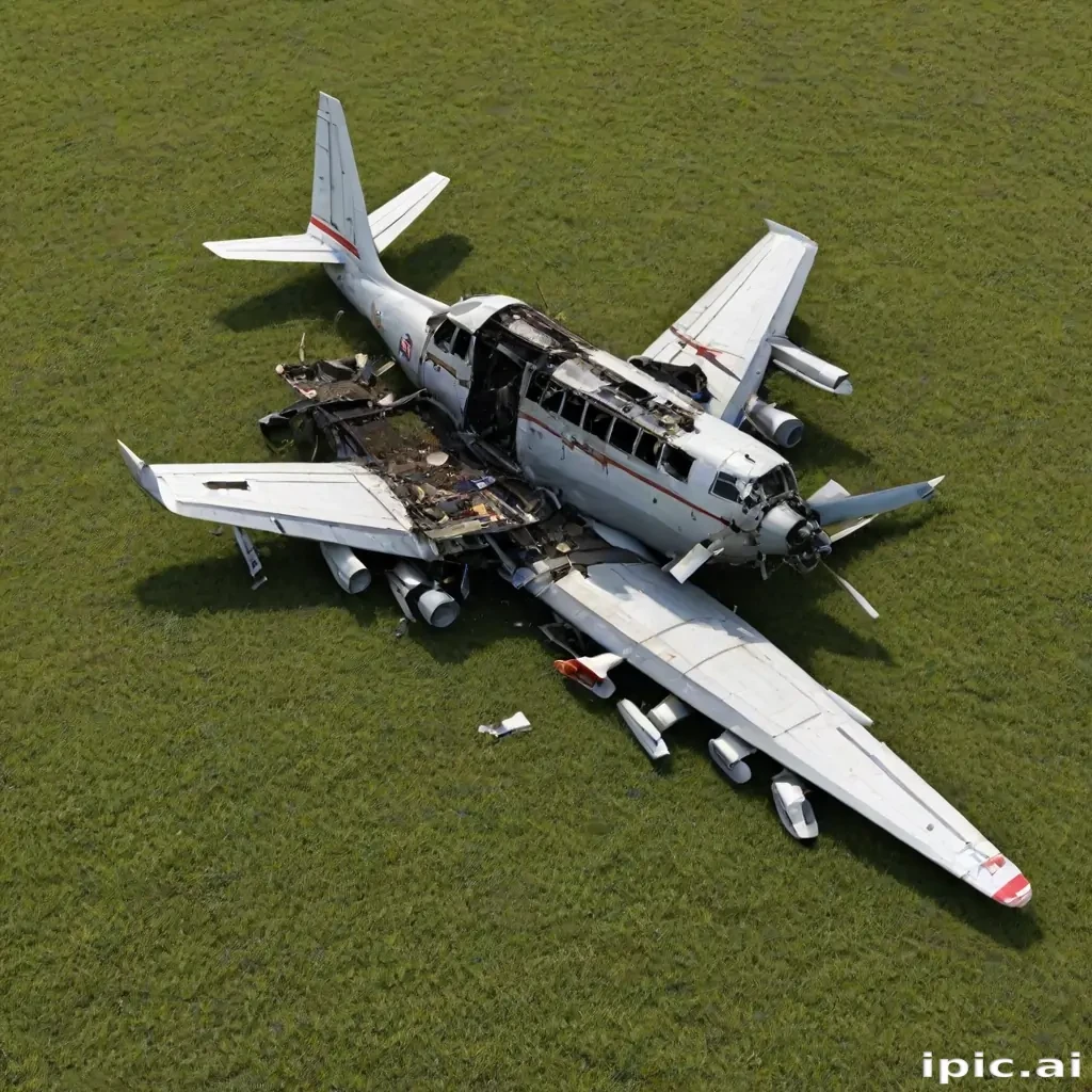 crashed plane png
