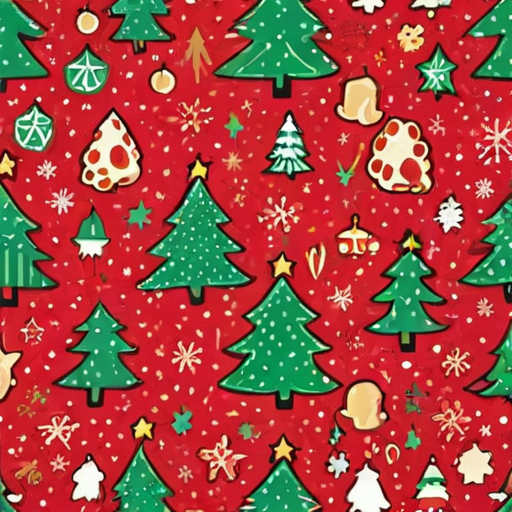 christmas pattern background