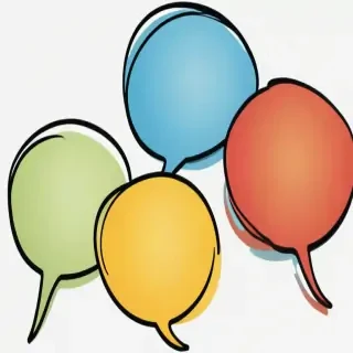 speech bubble clip art