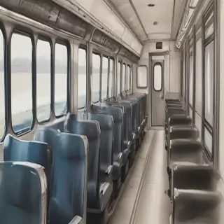 train sketch