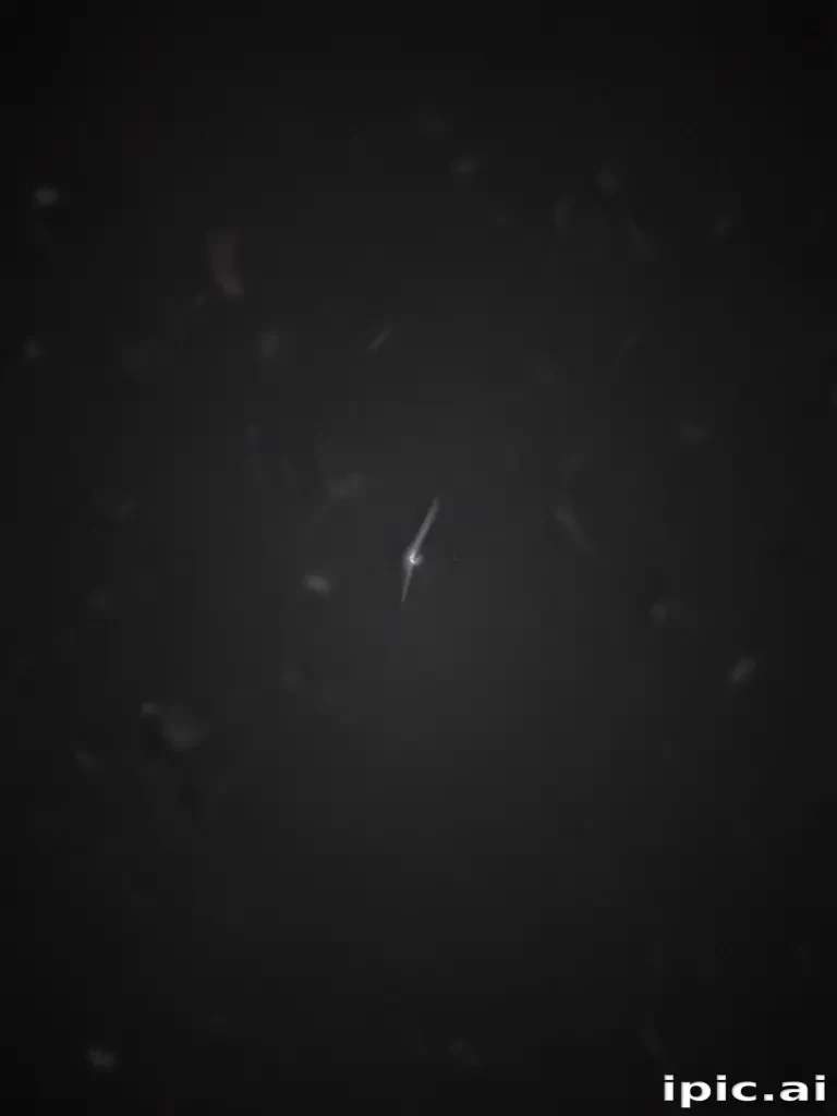 Abstract Dark Background with Subtle Light and Fluid Motion Effects