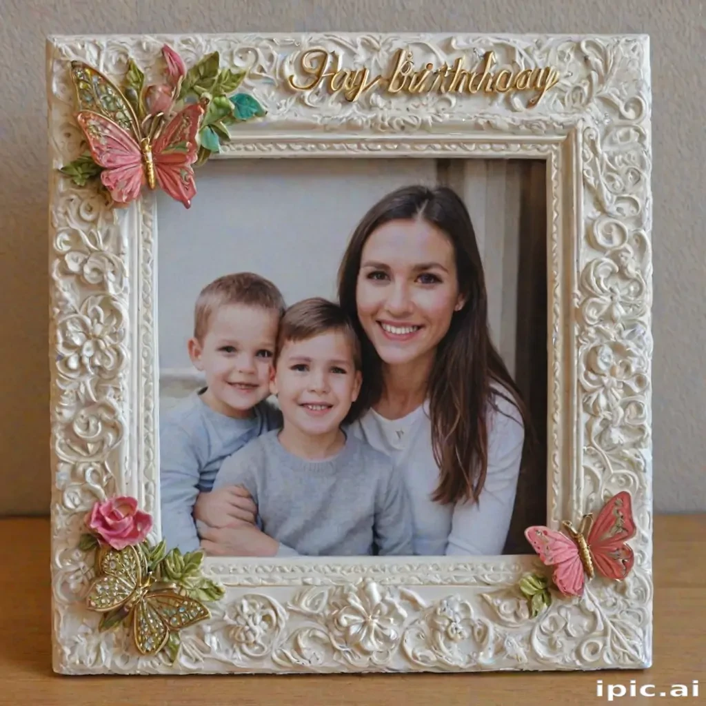 birthday frame