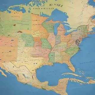 america map