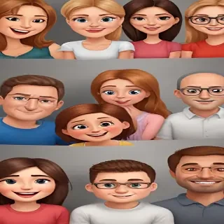 family emojis
