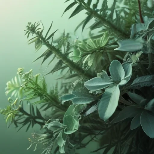 sage green aesthetic background