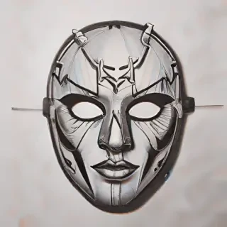 mask drawing