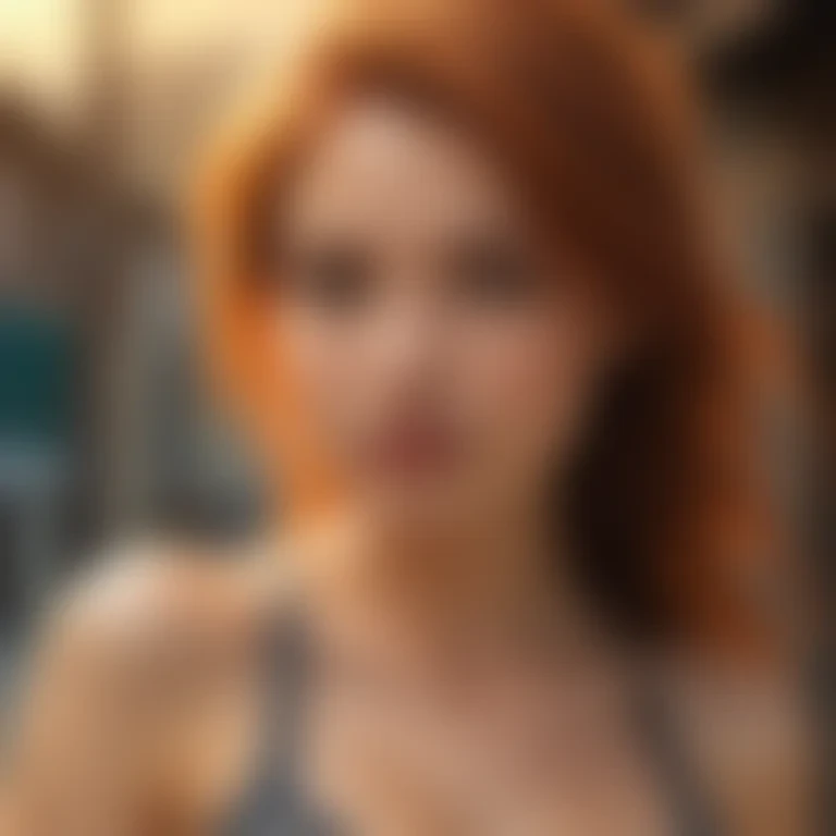 background hot chick