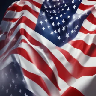 usa flag transparent