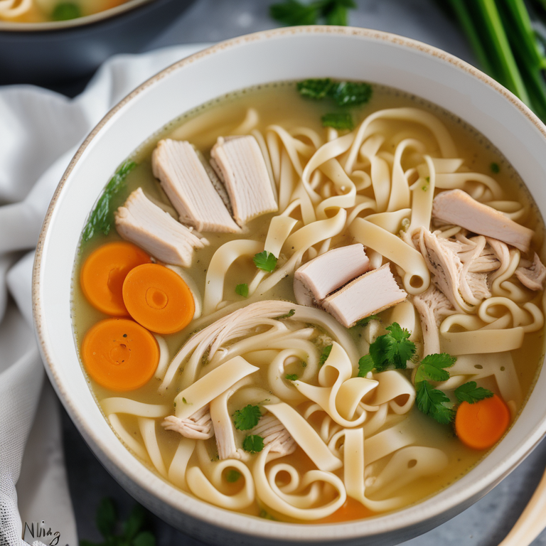 ninja foodi chicken noodle soup