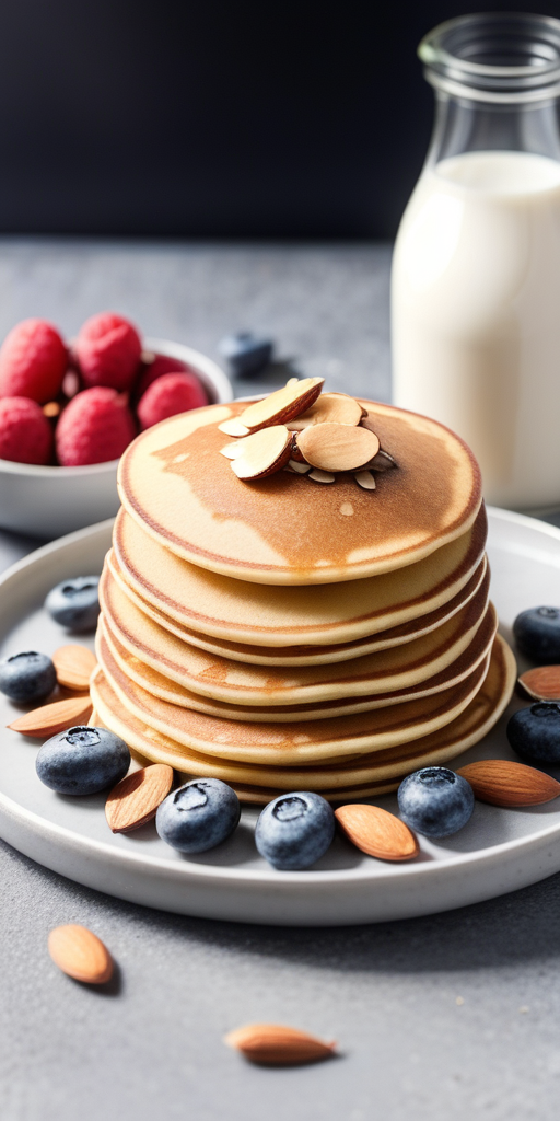 can you make pancakes with almond milk