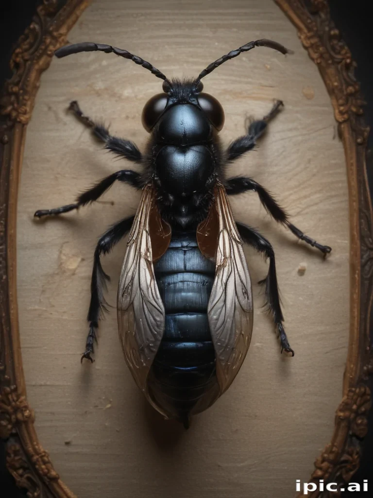 black wasp