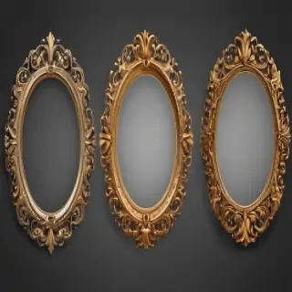 oval frame clipart