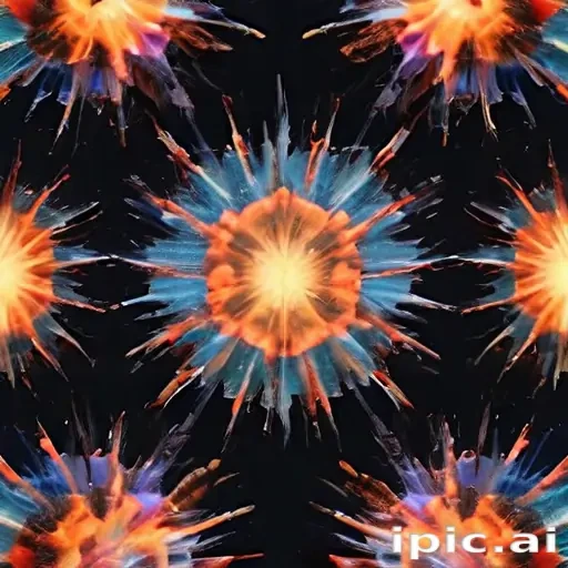 transparent explosion
