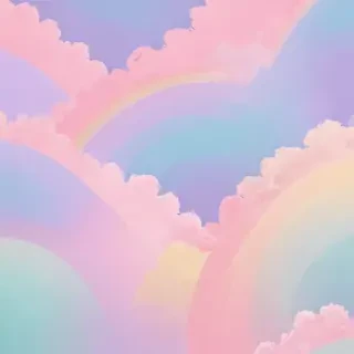 pastel rainbow aesthetic wallpaper