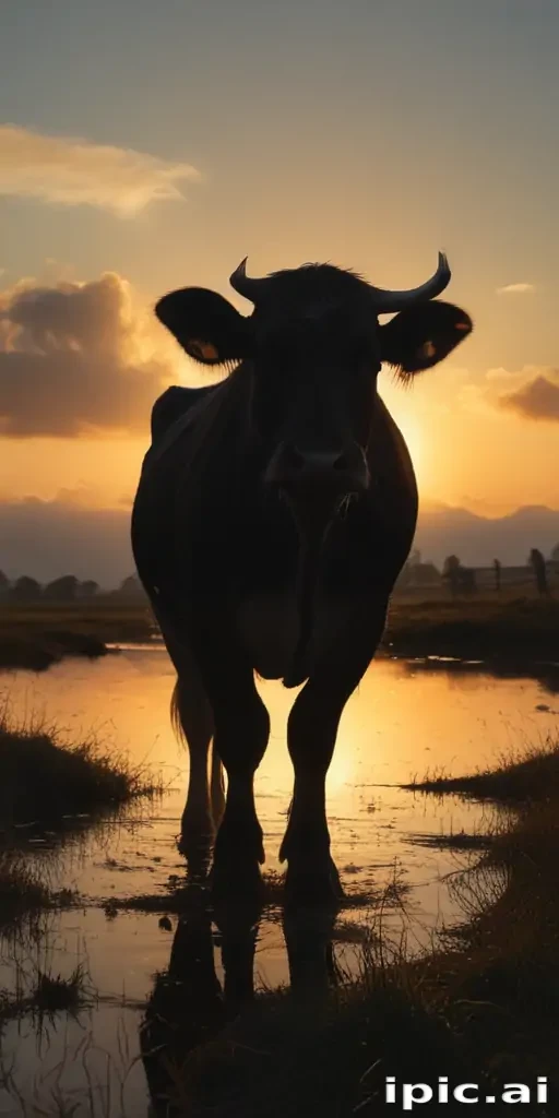 cow silhouette