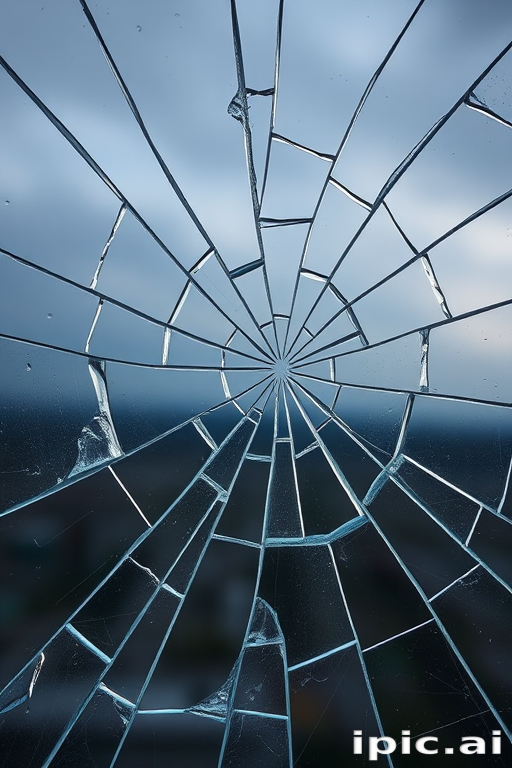 wallpaper broken glass