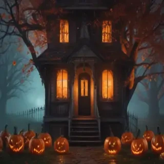 halloween background aesthetic