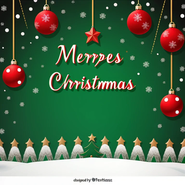 retro christmas background