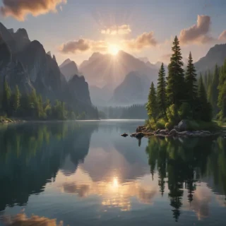 lake background