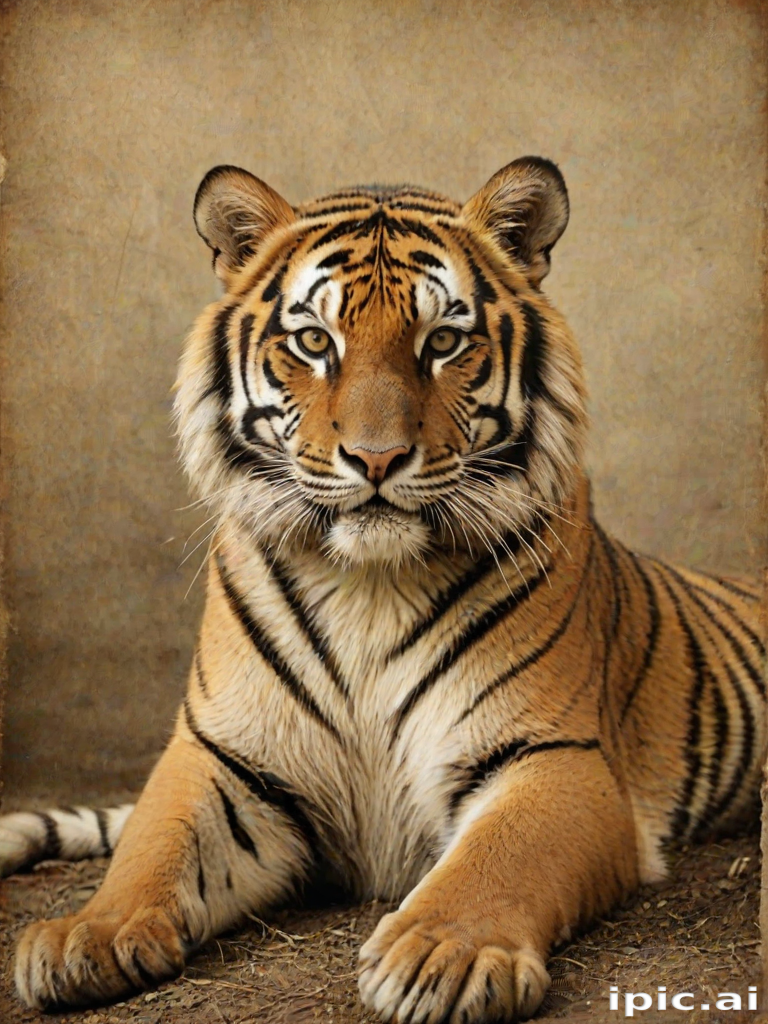 vintage tiger