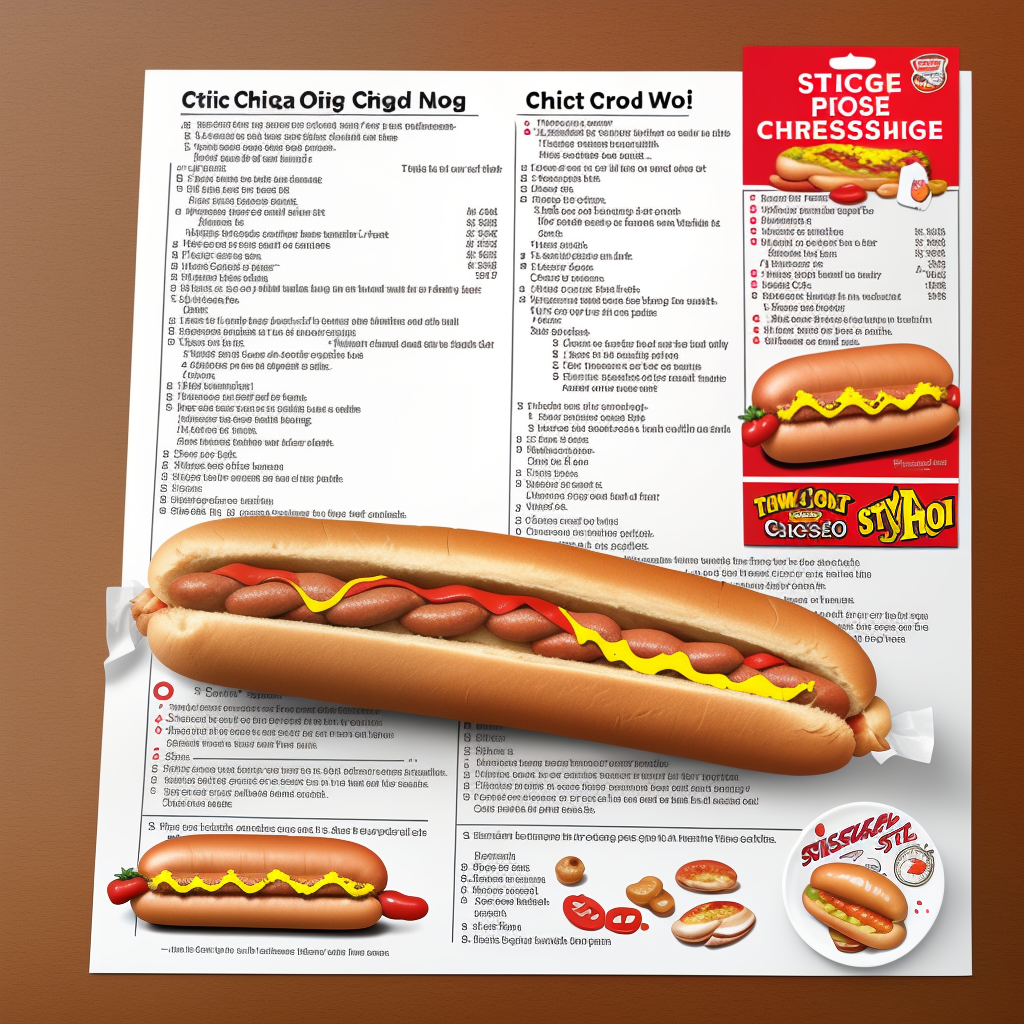 seasoning on a chicago style hot dog crossword