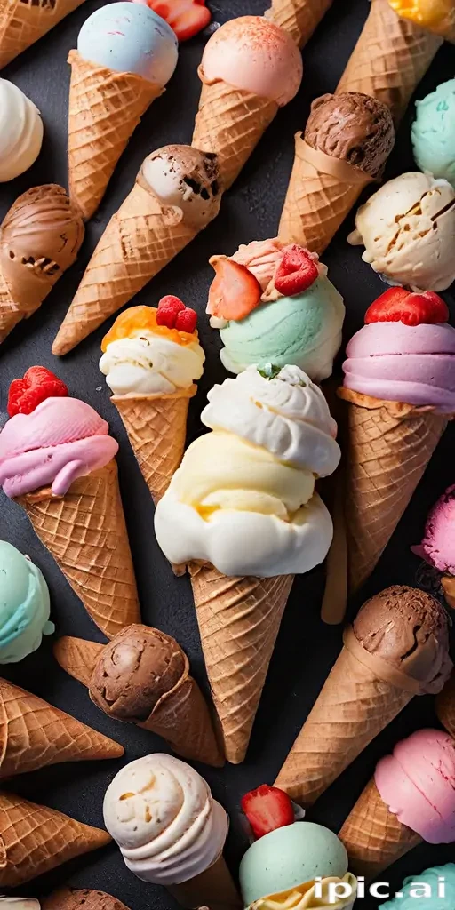 ice cream background