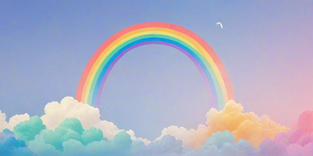 rainbow wallpapers pastel