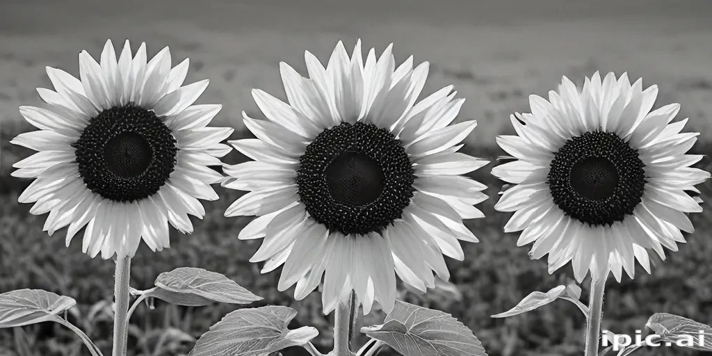 sunflower outline