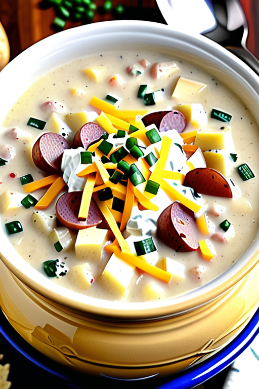 cream cheese crock pot potato soup