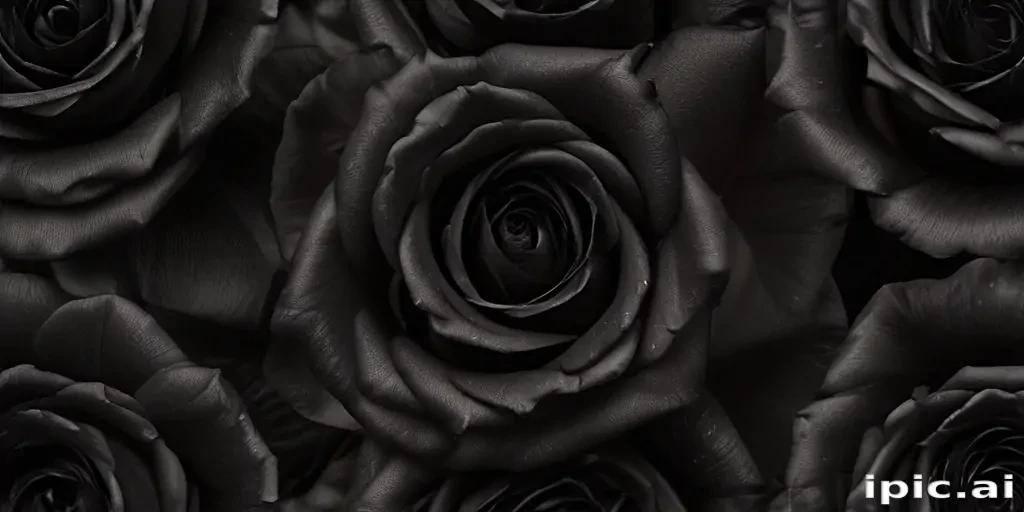 black roses png