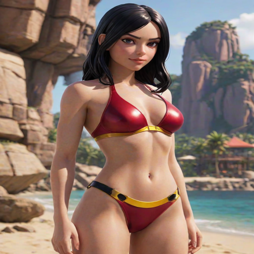 violet parr bikini