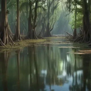 swamp background