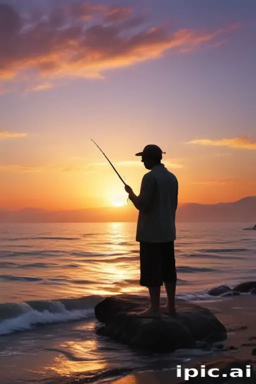 rod in fishing