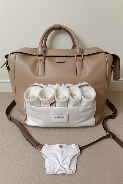 designer bags and dirty diapers