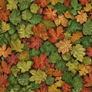 leaves no background