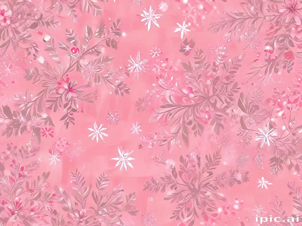 cute pink christmas wallpaper