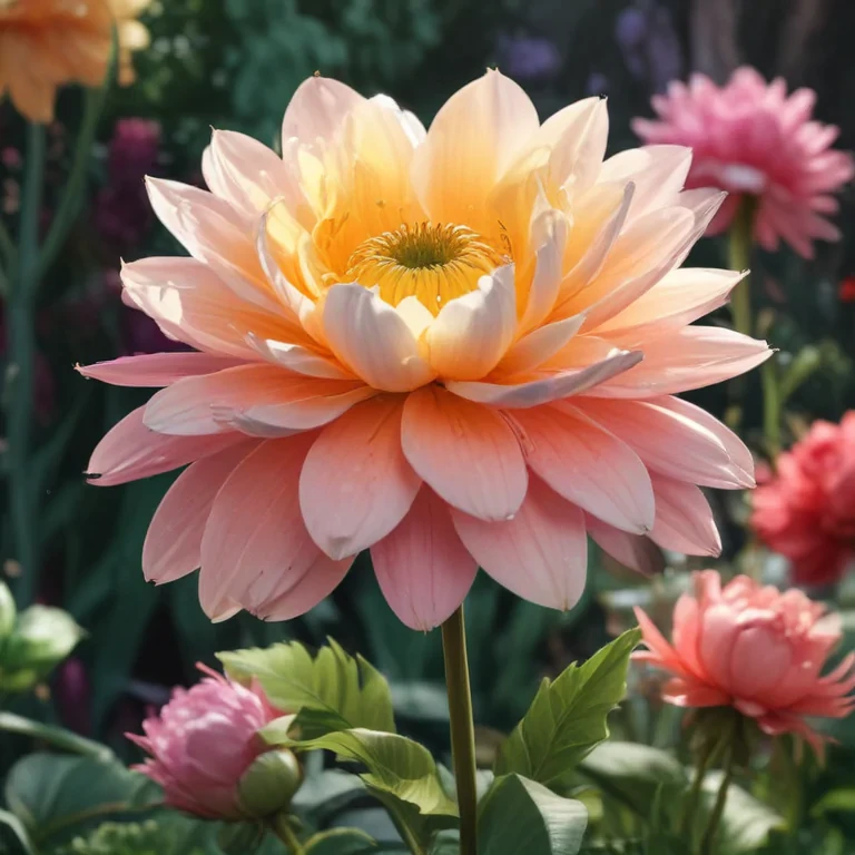 cartoon flowers aesthetic