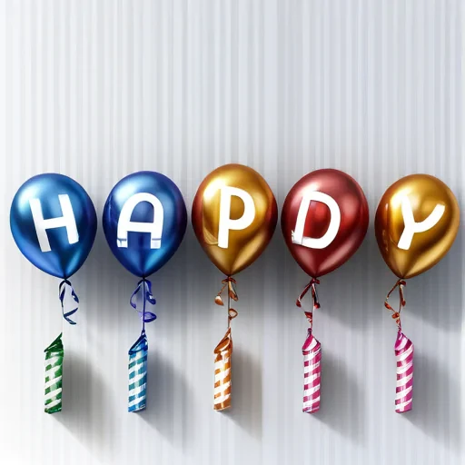 happy birthday transparent background