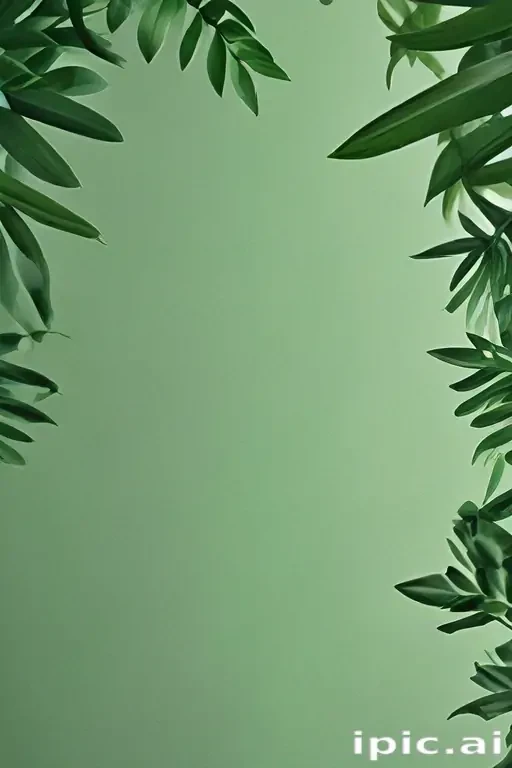 aesthetic green background